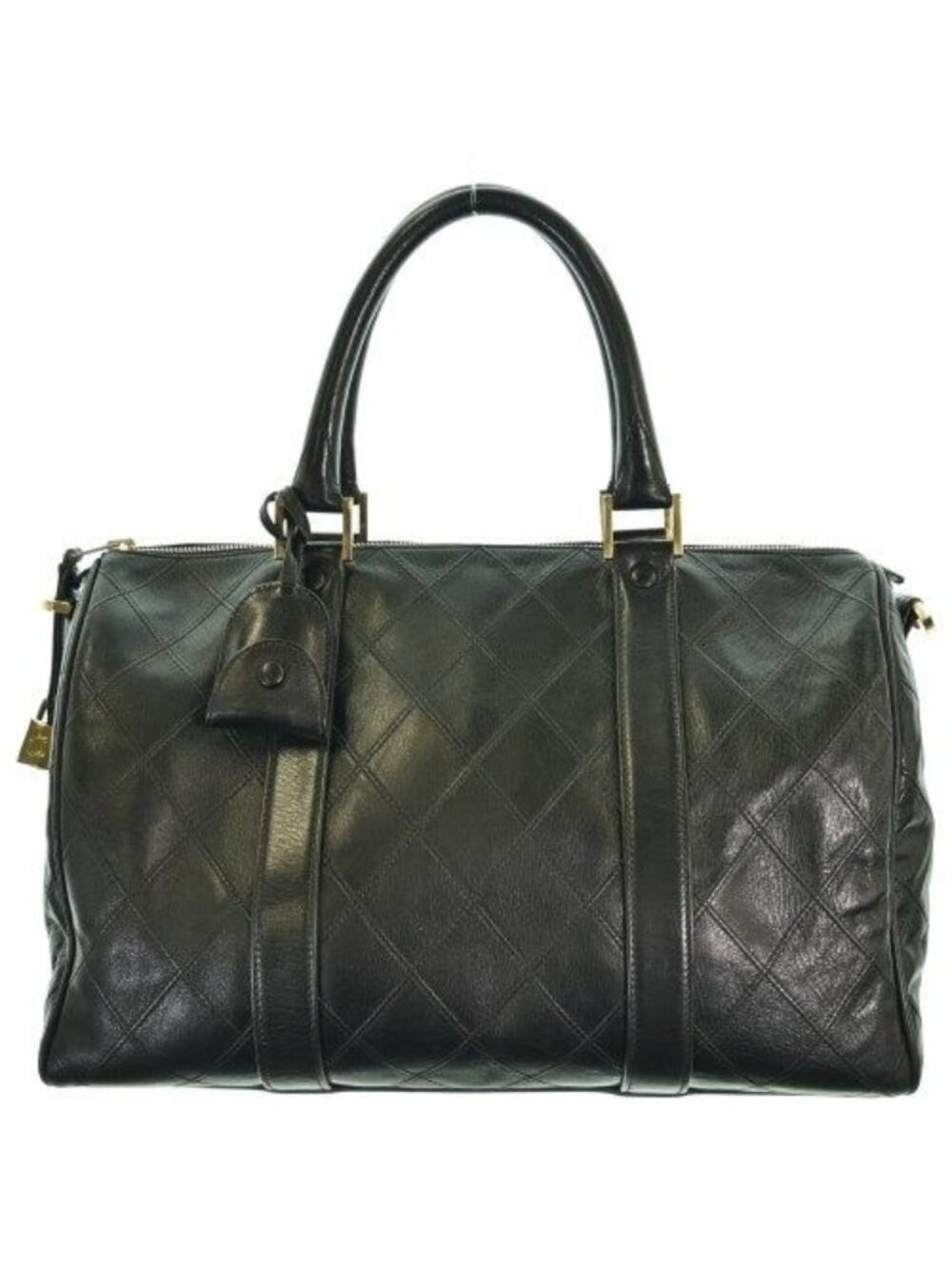 Chanel Boston Bag Travel Bags Black